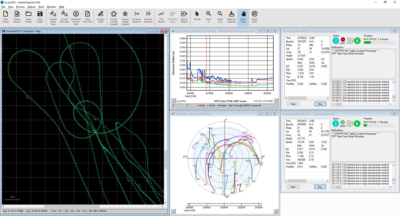 Inertial Explorer screenshot