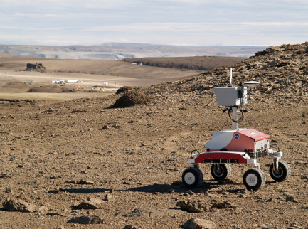 GNSS Receiver for NASA's MARS Unmanned Robotic Vehicle