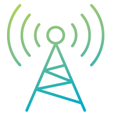 Icon of a cell tower