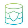 Icon of security shield