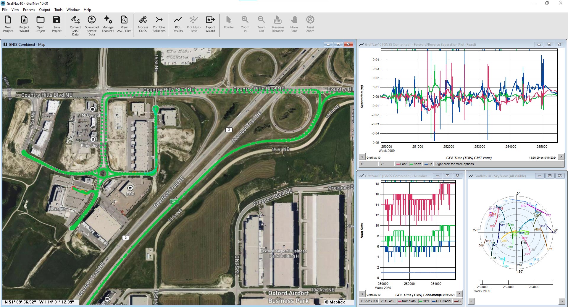 Screenshot of Grafnav