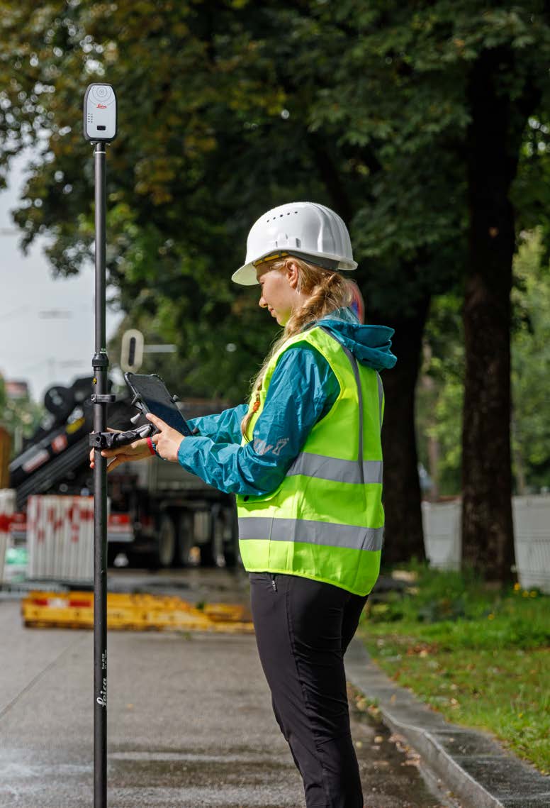 Figure 64 GNSS-based surveying equipment